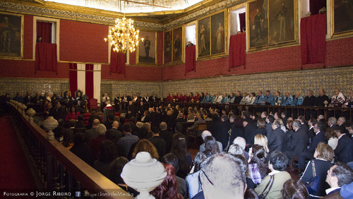 Doutoramento Honoris Causa de António Guterres na Sala dos Capelos da Universidade de Coimbra a 22 de maio de 2016