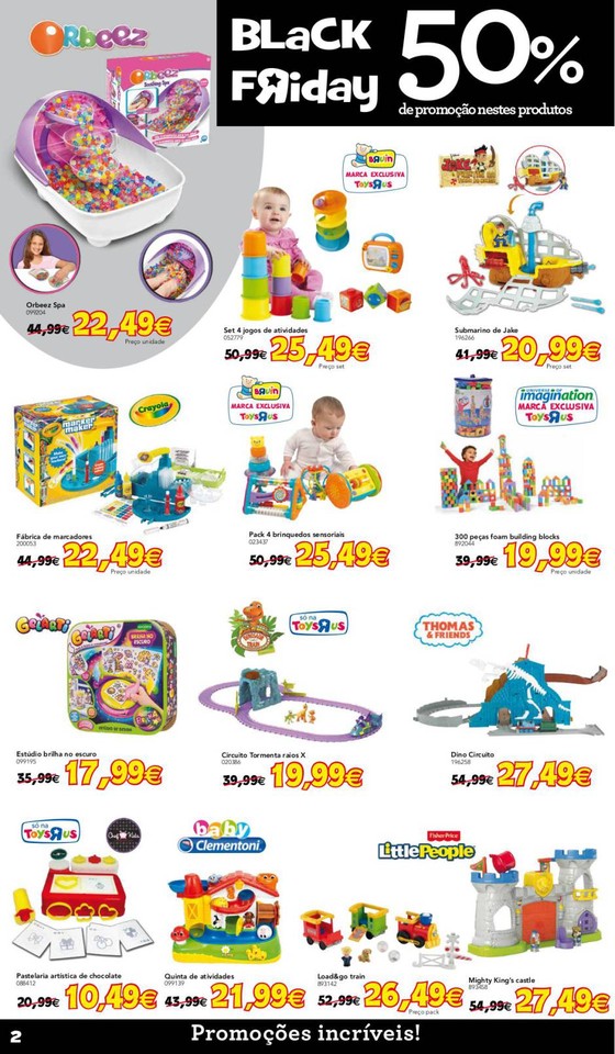 Novo folheto ToysRus Black Friday