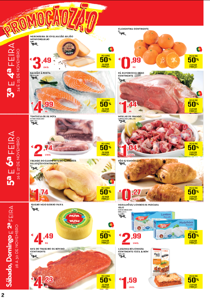 Antevisão folheto Continente 