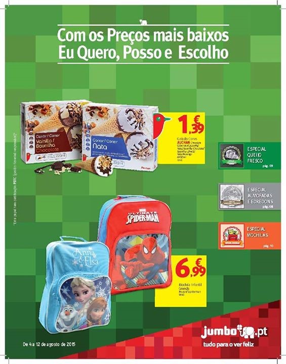 Antevisão folheto Jumbo 