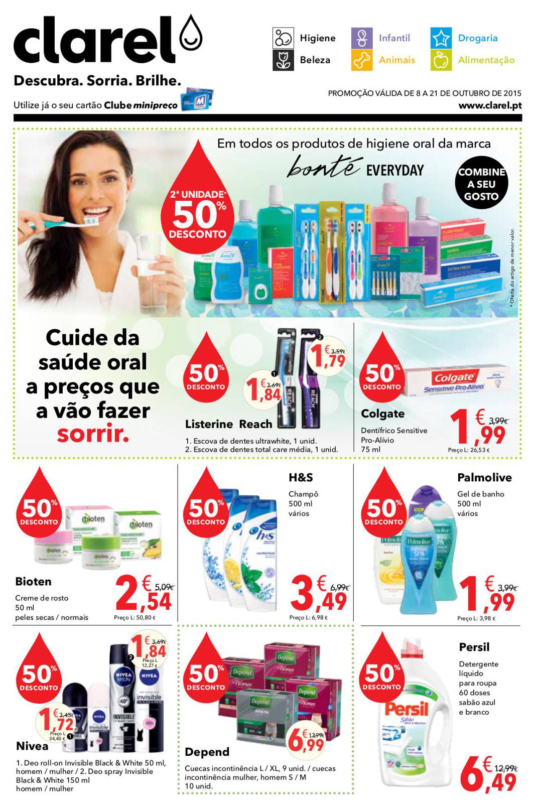 Antevisão folheto Clarel