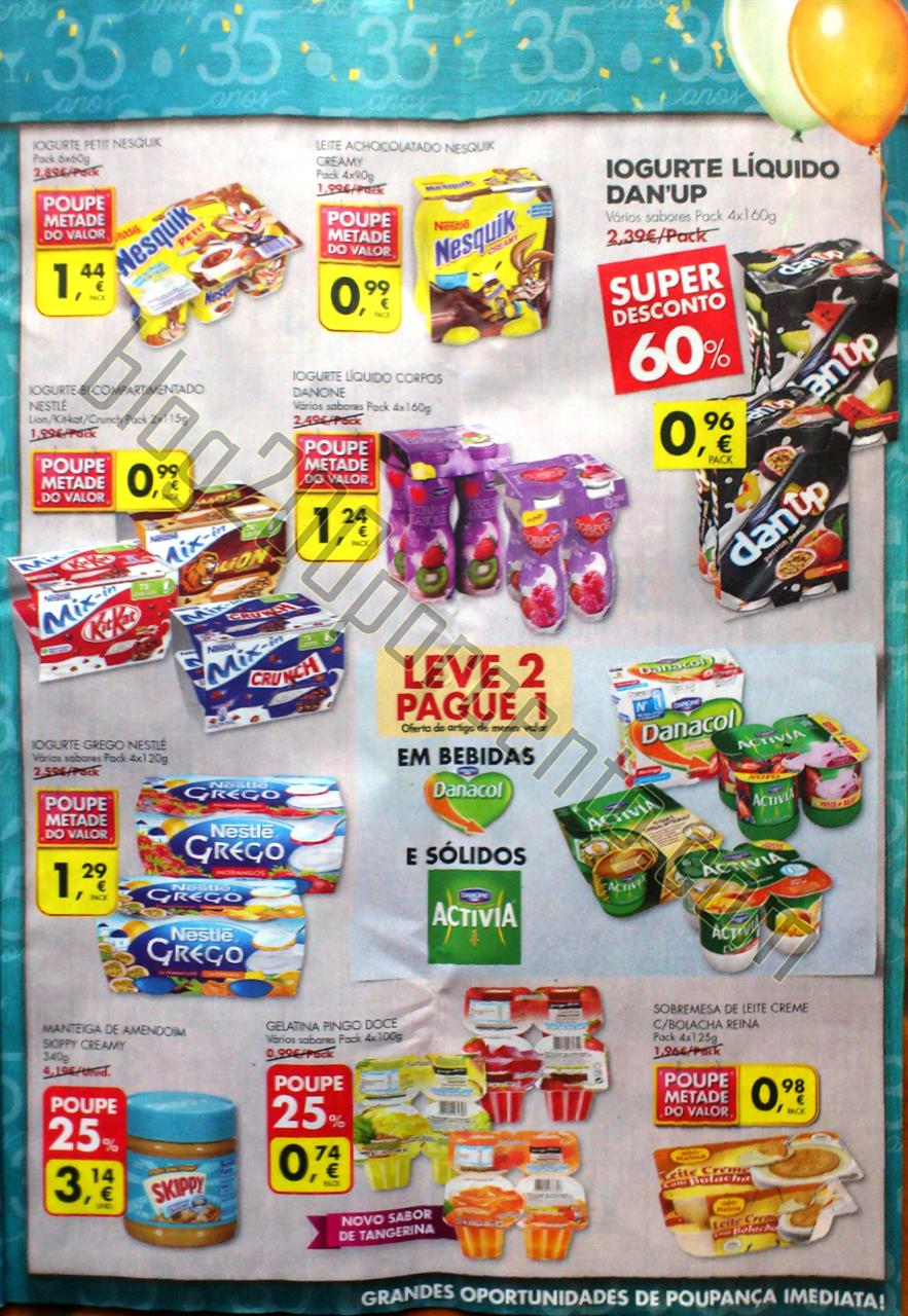 Antevisão Folheto PINGO DOCE 35 Anos promoções 