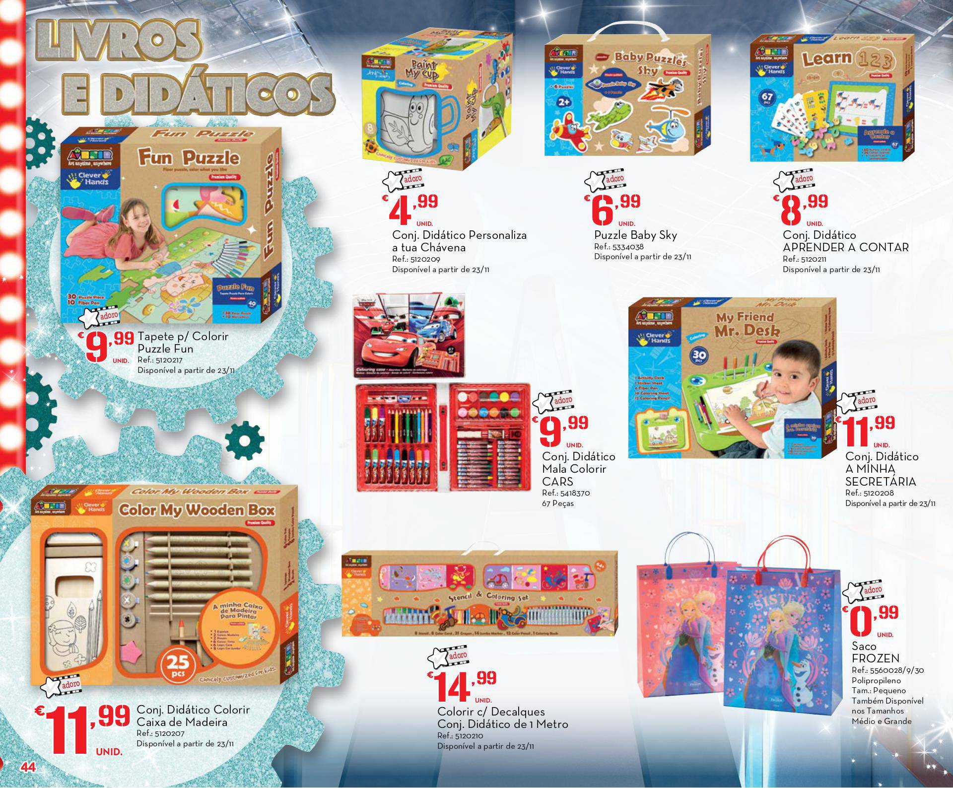 Novo folheto Continente especial brinquedos 