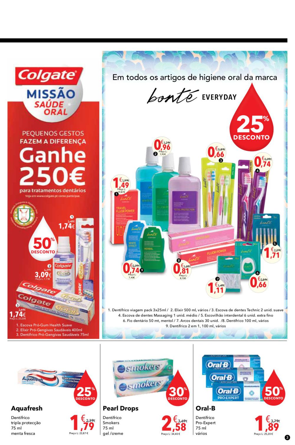 Antevisão folheto Clarel 