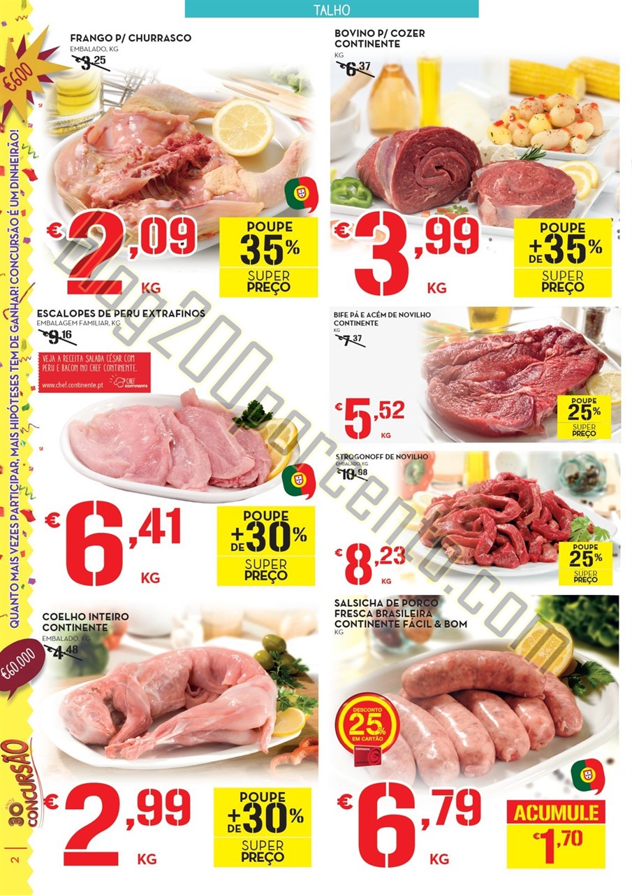 Antevisão Folheto CONTINENTE Promoções de 1 a 7 Antevisão Novo folheto Continente