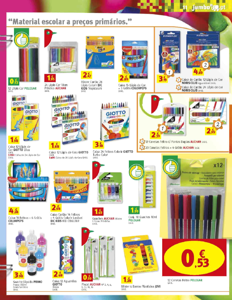 Antevisão folheto Jumbo
