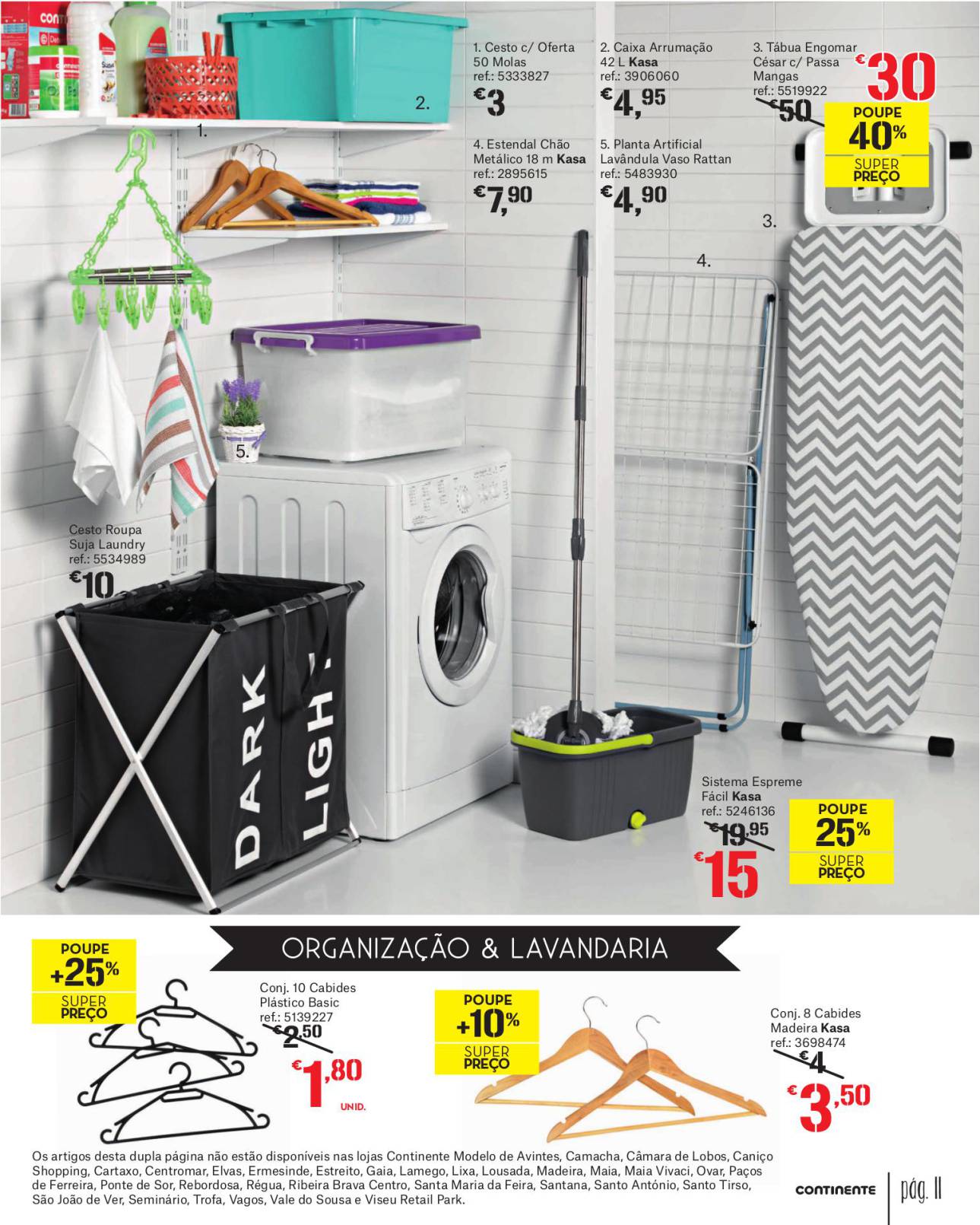 Antevisão folheto Continente especial Kasa outono