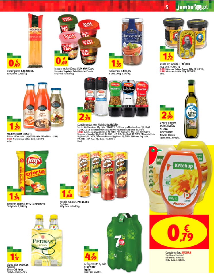 Antevisão folheto Jumbo  