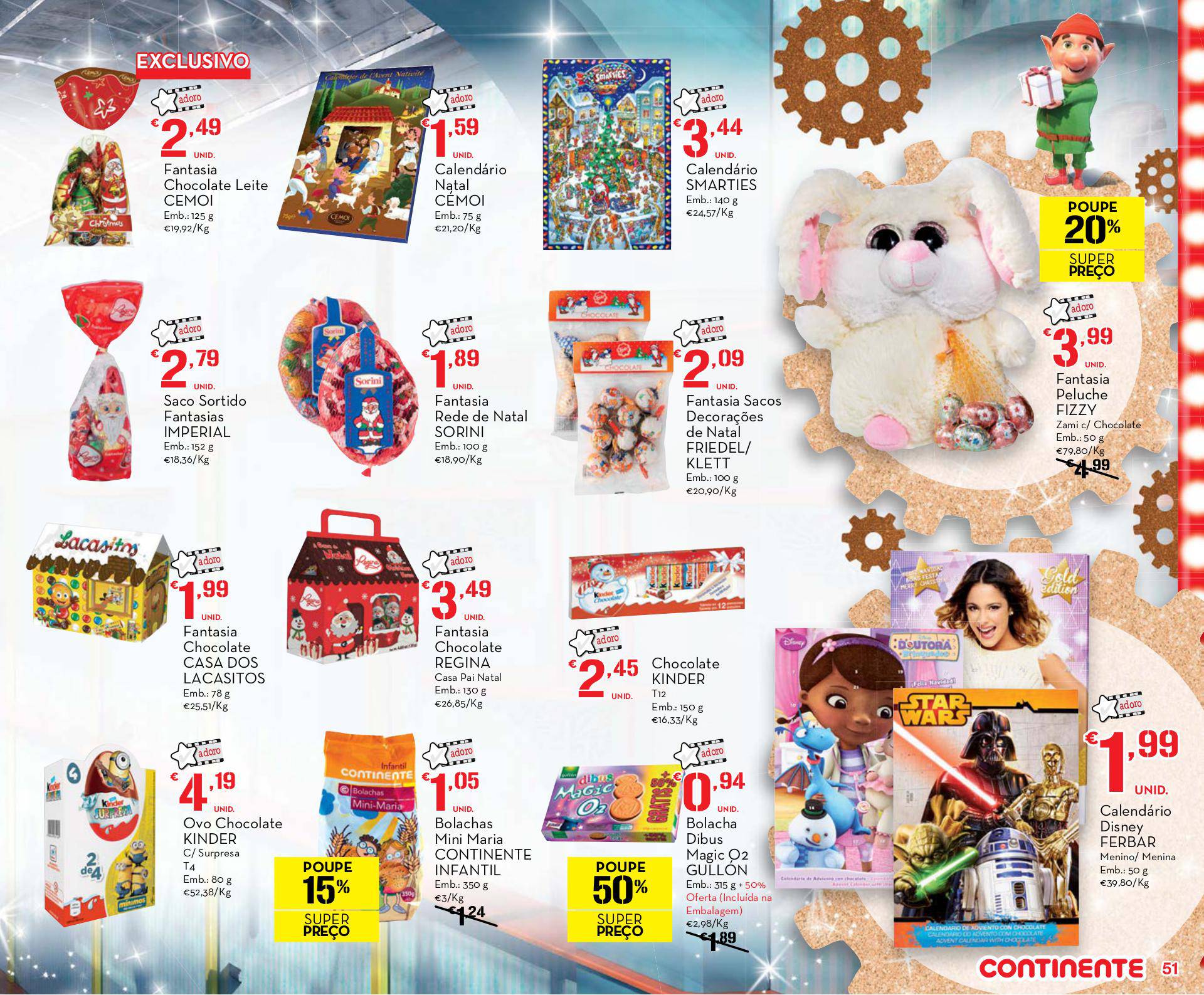 Antevisão folheto Continente especial brinquedos ilha da Madeira