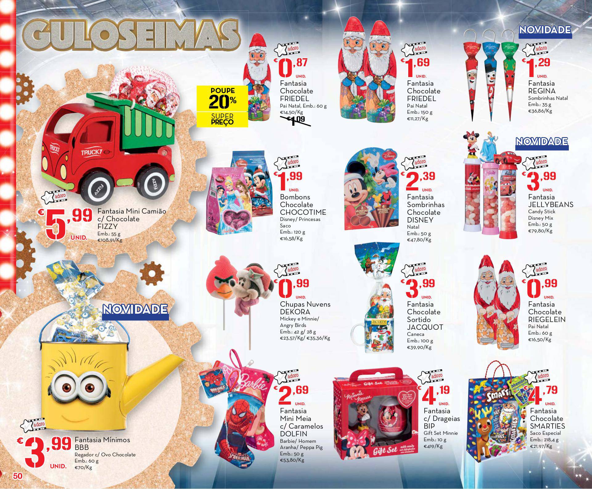 Antevisão folheto Continente especial brinquedos ilha da Madeira