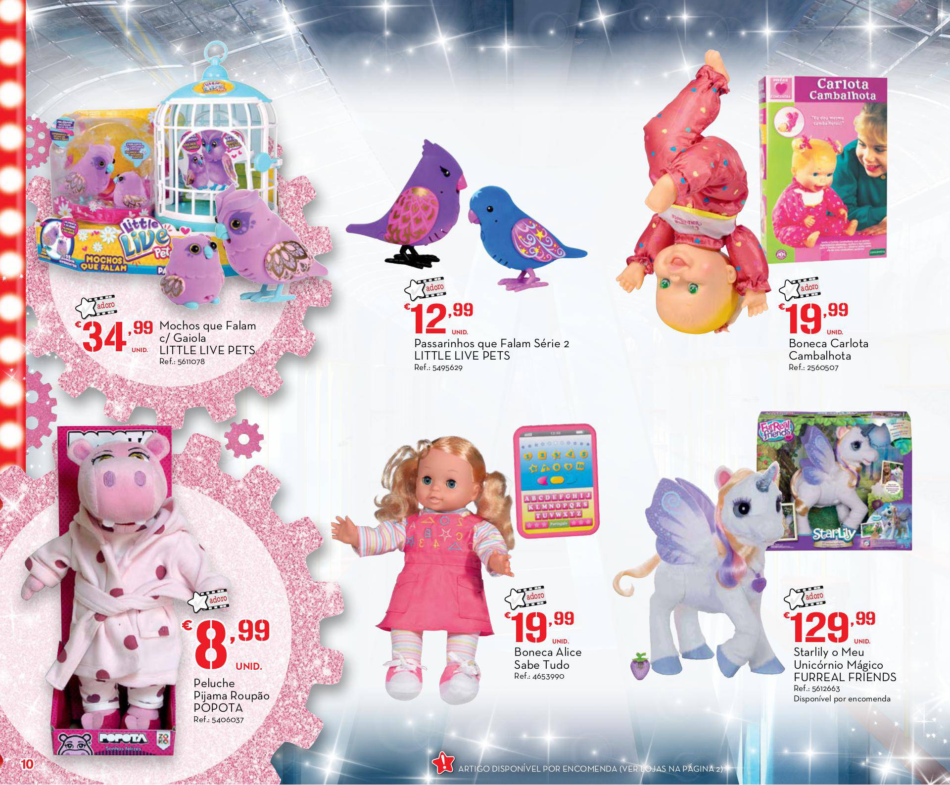 Novo folheto Continente especial brinquedos 
