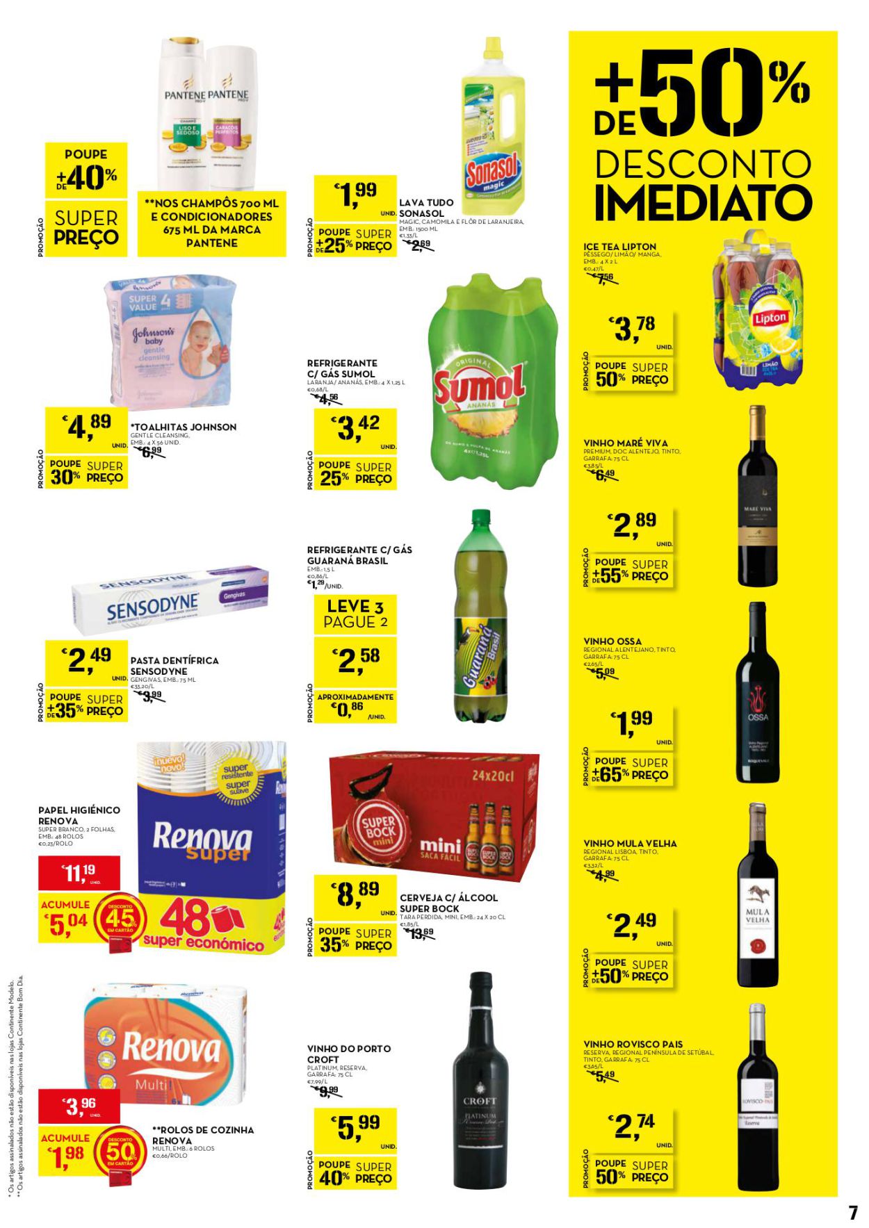 Novo folheto Continente 