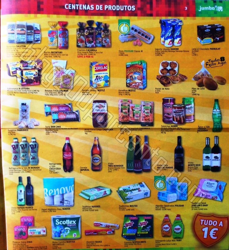 Novo folheto Jumbo Tudo a 1€