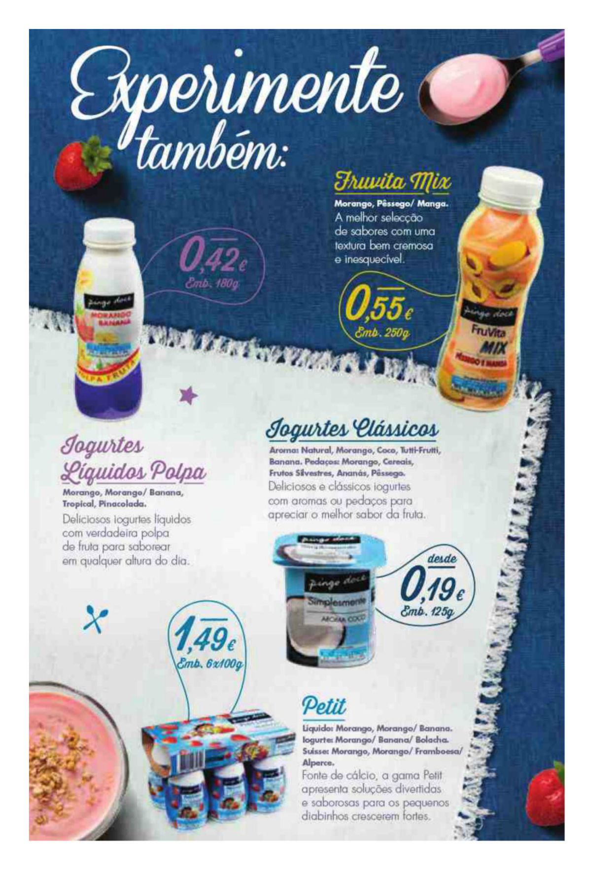 Novo folheto Pingo Doce até 31out Novidades da Nossa Marca