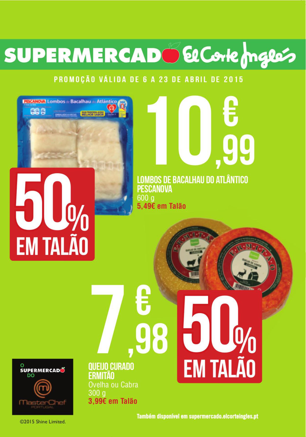 Novo folheto El Corte Ingles 