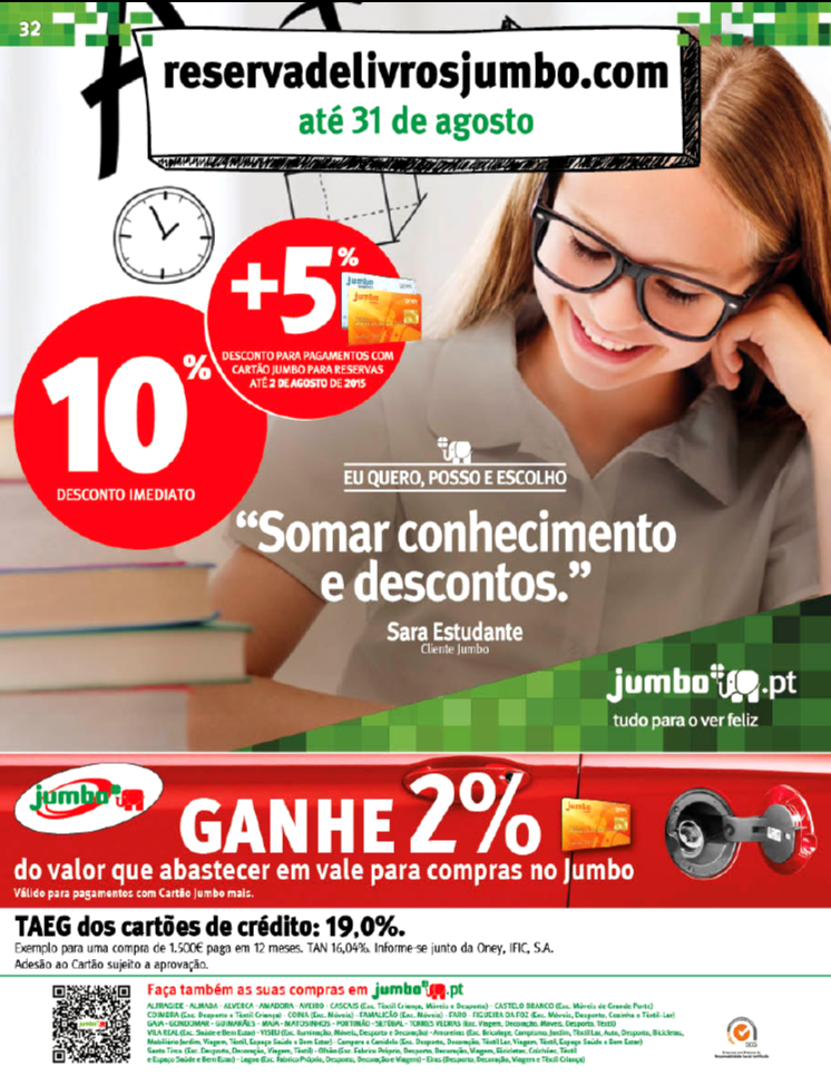 Antevisão folheto Jumbo  