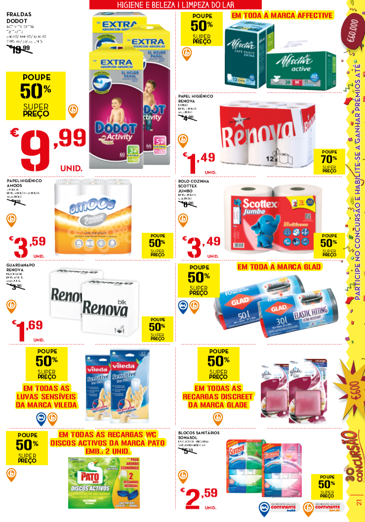 Antevisão folheto Continente Promoções 