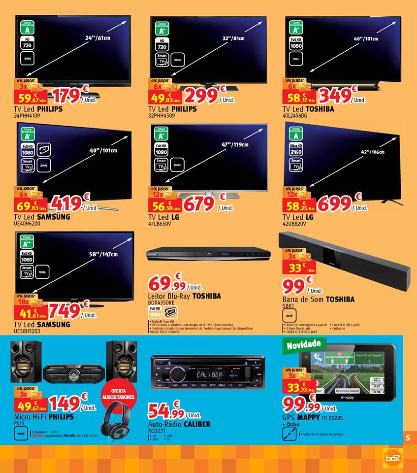 Novo folheto Jumbo Box 