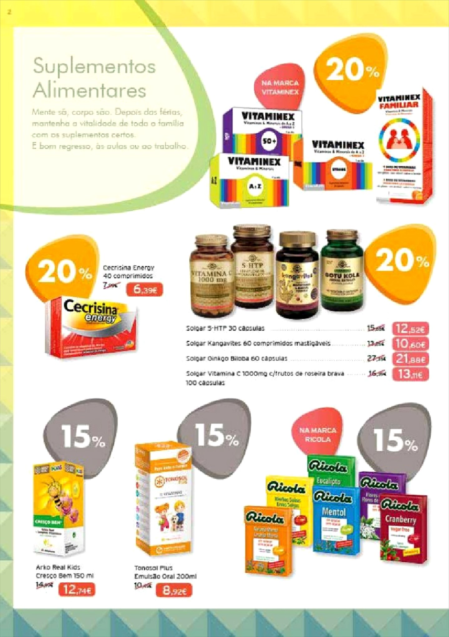 Novo folheto Pingo Doce especial Bem Estar