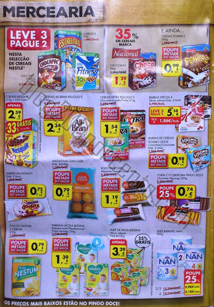 Antevisão folheto PINGO DOCE Promoções de 25 a 