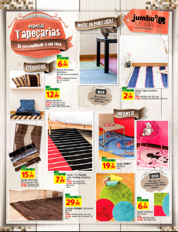 Antevisão folheto Jumbo  